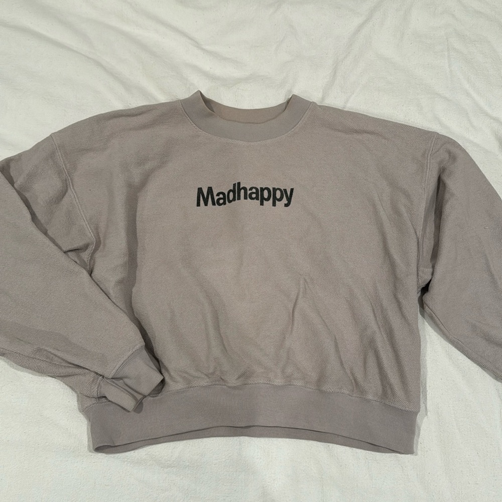 Madhappy cropped crewneck